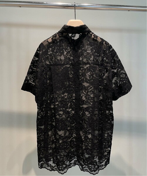 コードレースオーバーシャツ / Cord Lace Over Shirt